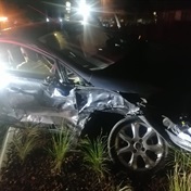Gospel star survives horror car crash!