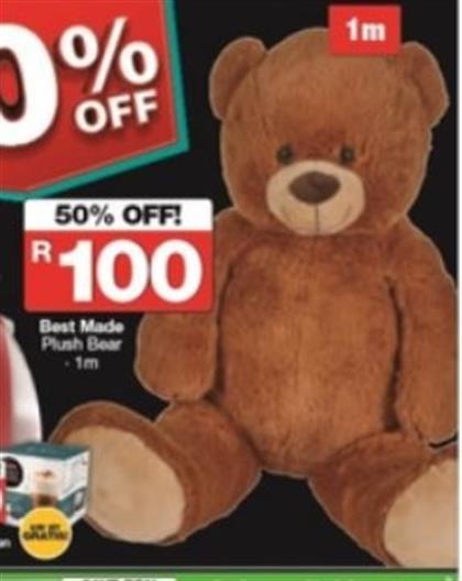 big teddy bear price checkers