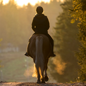 Incontinence can be caused by age, child birth or, for one woman, a horse-riding accident. 
