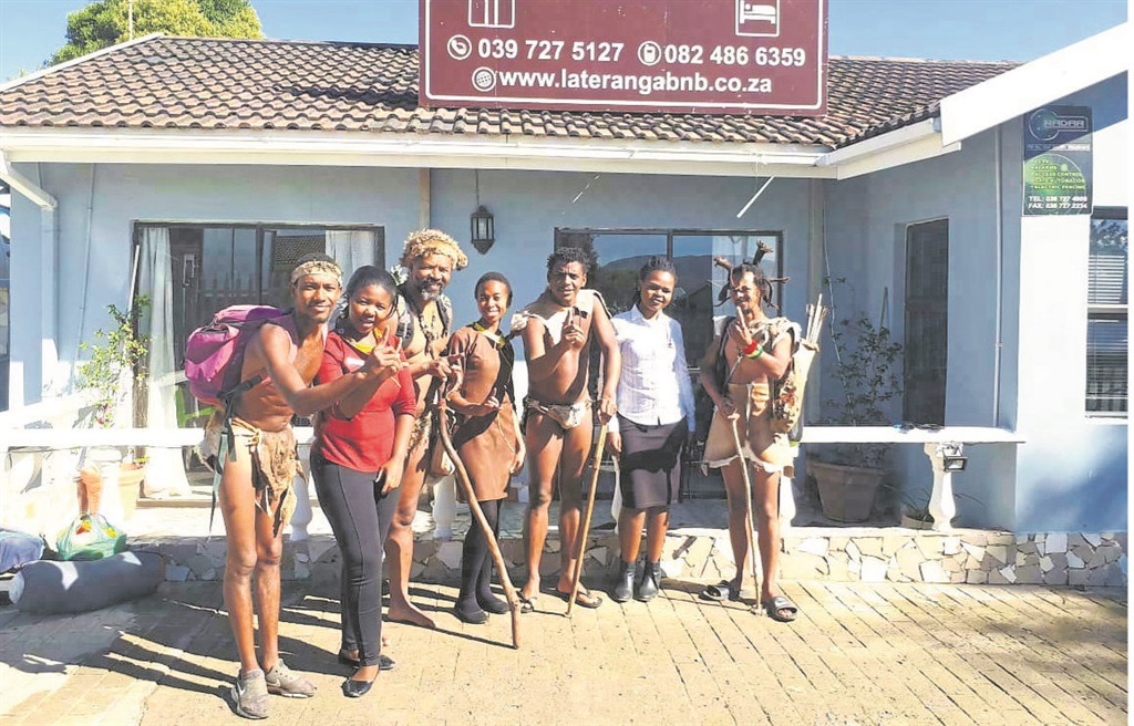PHOTO: siphelele nketoKhoisan representatives were welcomed by members of the Kokstad community this week. 