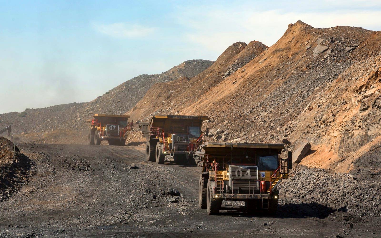 Seriti's Klipspruit coal mine near Ogies in Mpumalanga.