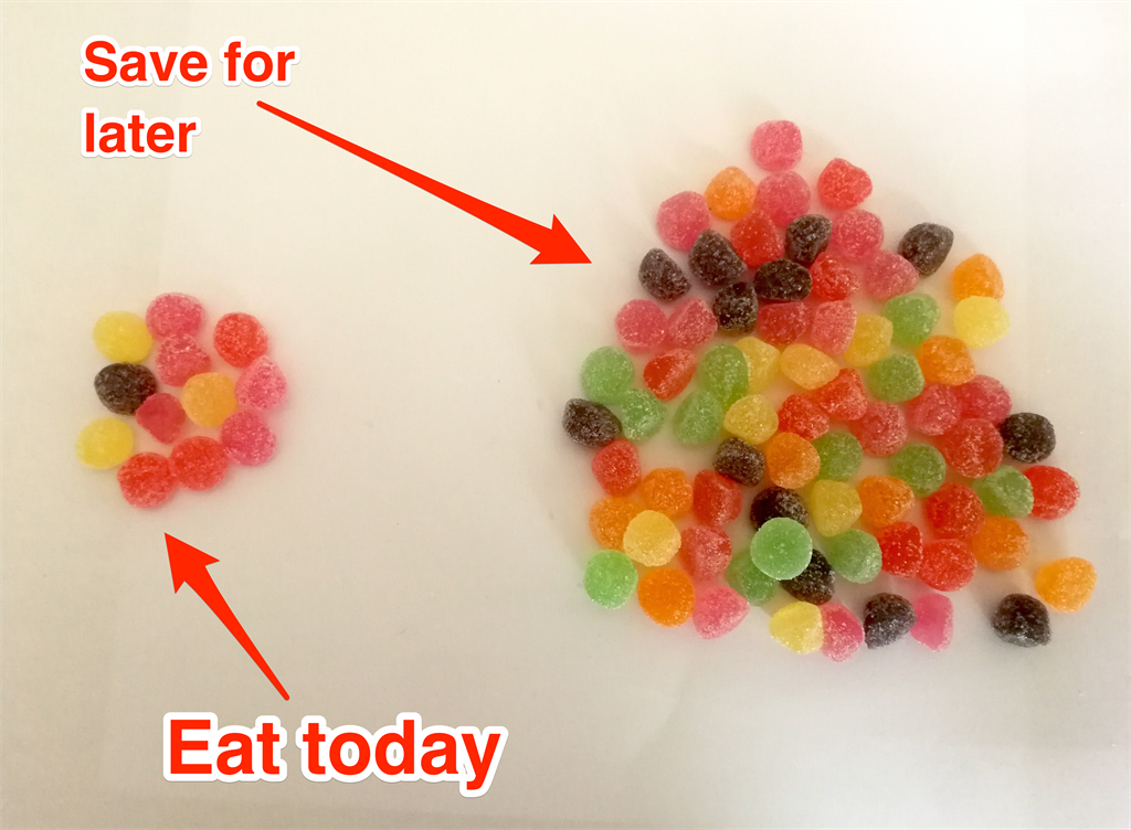 Jelly Tots leftover