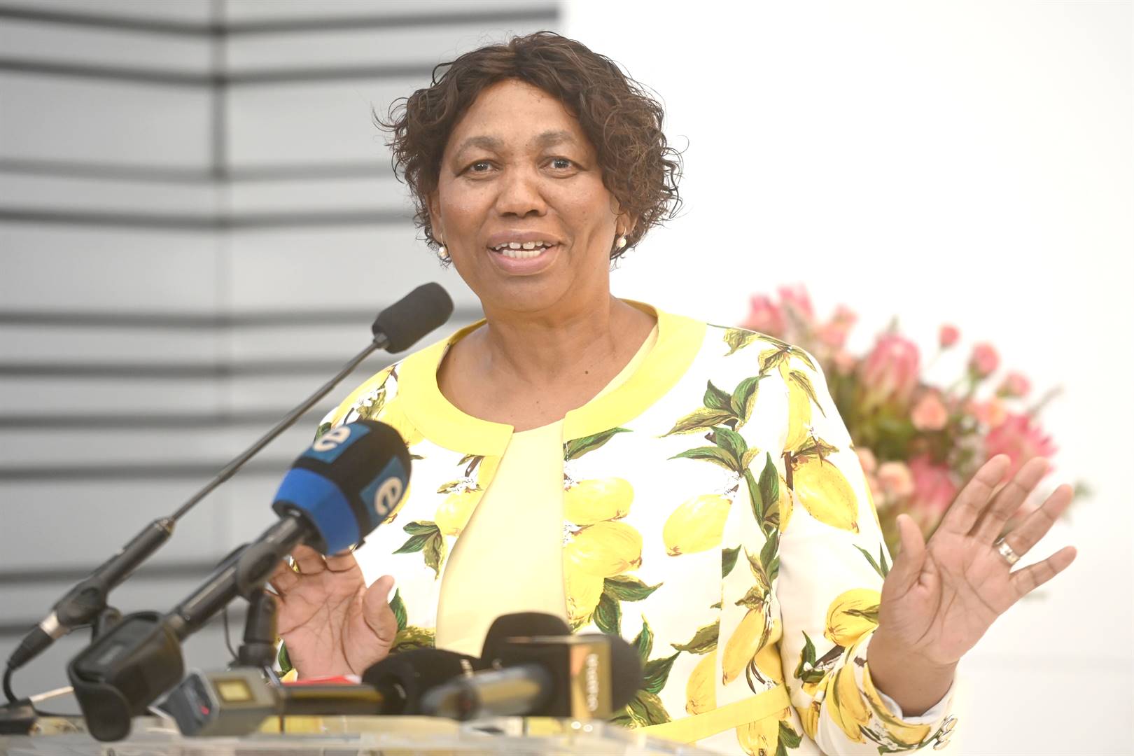 Angie Motshekga, is the minister of basic education. Photo: Deaan Vivier