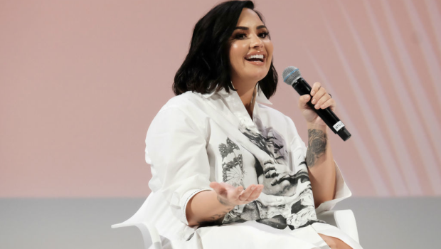 Singer Demi Lovato attends the 2019 Teen Vogue Summit. Photographed by Sarah Morris
