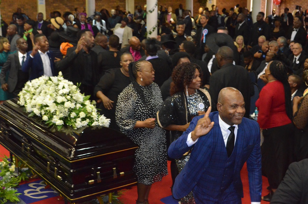 Family and friend bid a farewell to Dr Lydia Mesho
