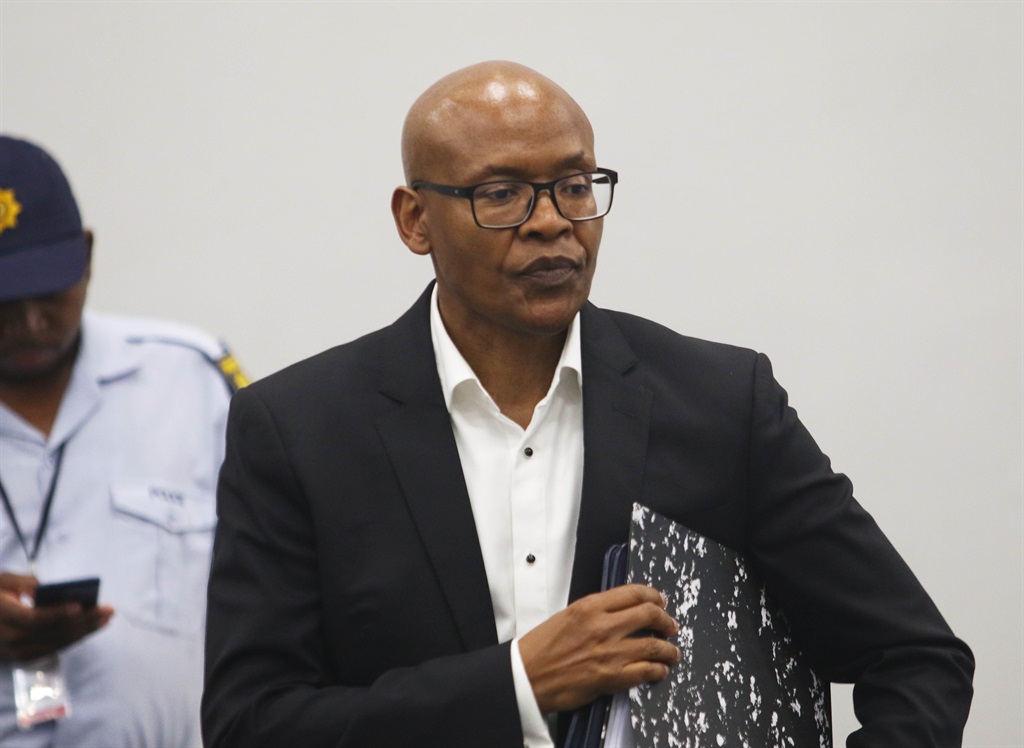 Mzwanele Manyi at the state capture commission in Johannesburg Picture: Murray Louw
