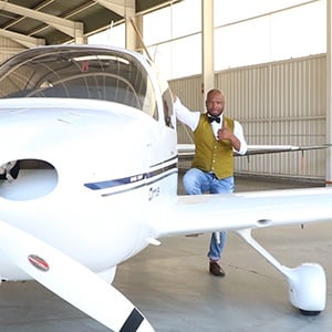 CEO of Neo Aviation Thokozani Miya. (Screengrab)