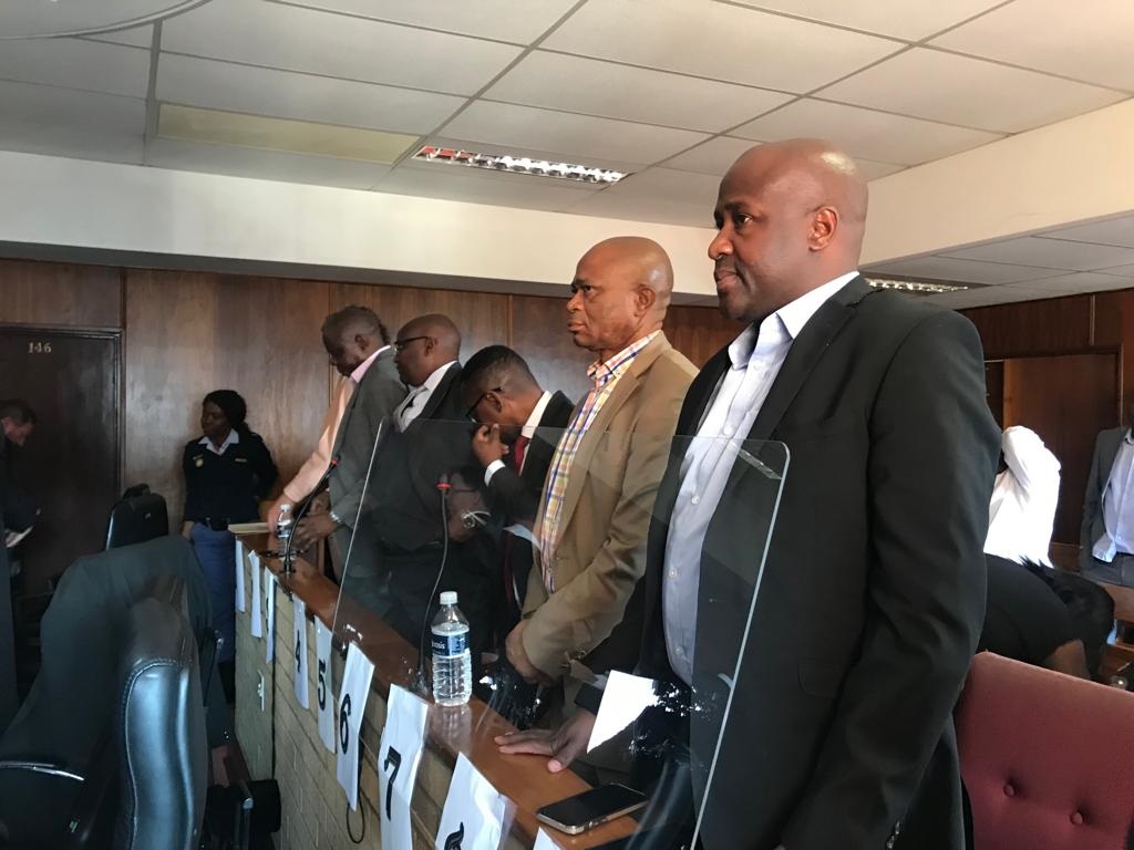 Former minister Bongani Bongo and his co-accused appeared in court on Tuesday. Photo by Bulelwa Ginindza 