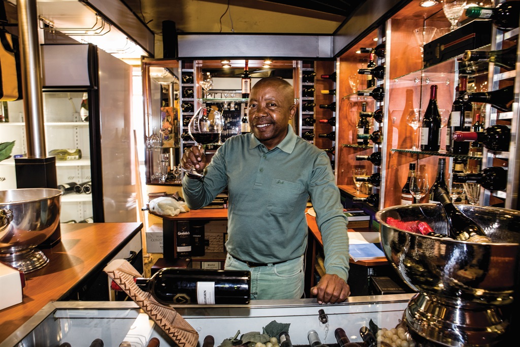 Mnikelo Mangciphu is on a mission to change wine’s reputation in Soweto Picture: Supplied