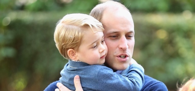 Prince William and George. photo (Getty images). 