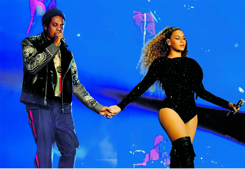 What SA fans want to see: Power couple Jay-Z and Beyoncé perform on stage during the opener of their joint On the Run II tour at Principality Stadium in Cardiff, Wales, earlier this year. Picture: Kevin Mazur / Getty Images