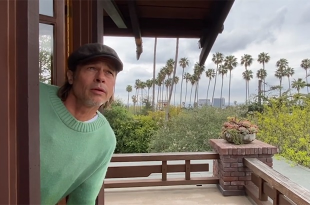 Watch Brad Pitt Reads The Weather And Billie Eilish And The Jonas