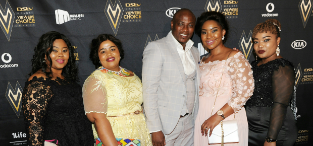 Musa Mseleku and his wives (PHOTO: Getty/Gallo)