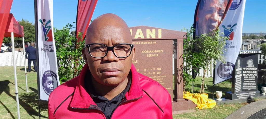The SACP Central Committee member and national spokesman, Dr Alex Mashilo says people want government stability. Photo by Happy Mnguni
