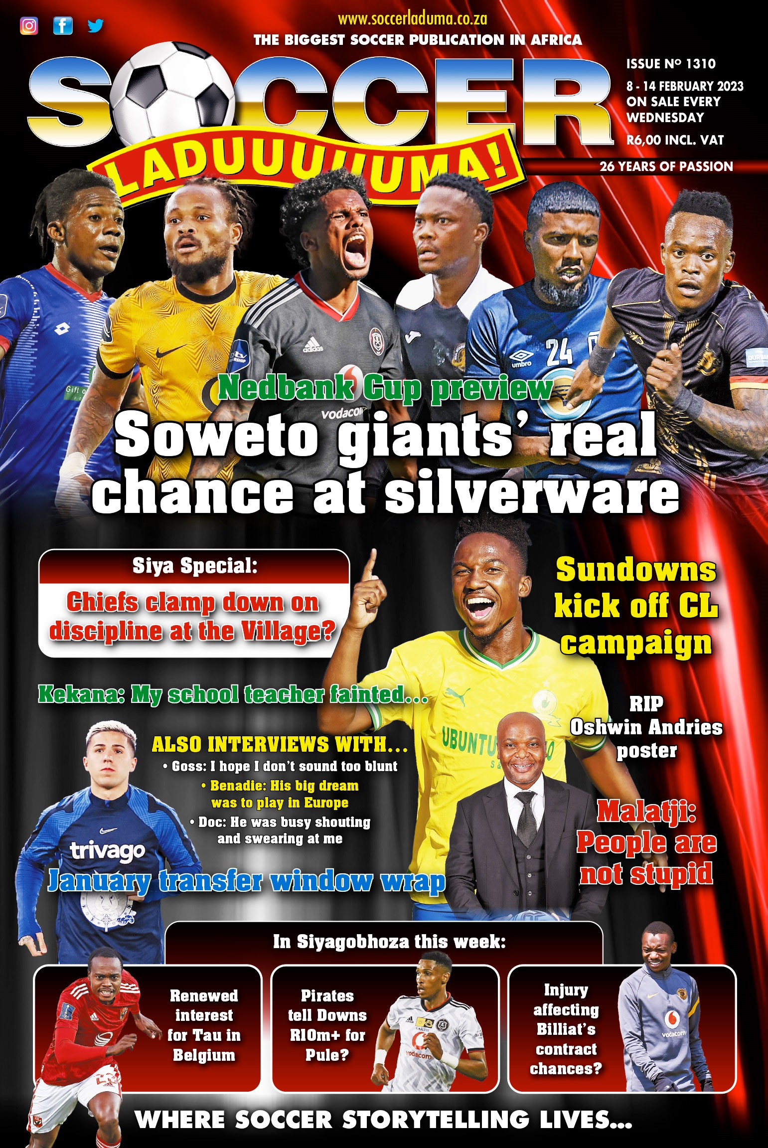 Soccer laduma online today news