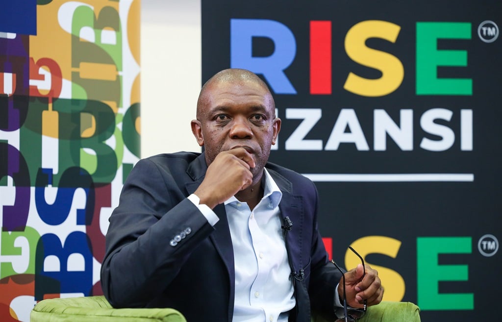 Songezo Zibi, Rise Mzansi leader. ( Luba Lesolle/Gallo Images)