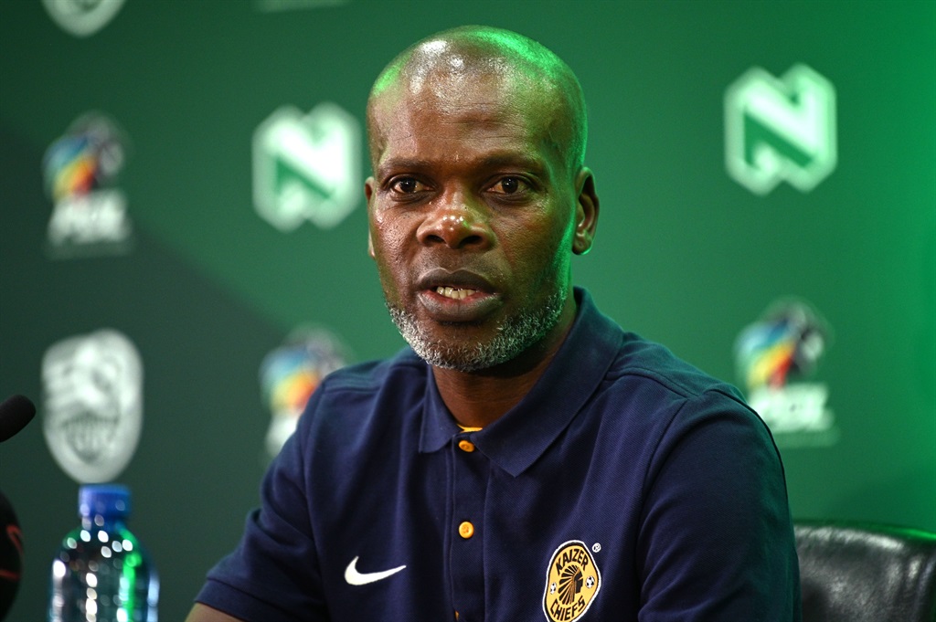 Arthur Zwane during the Kaizer Chiefs press conference at PSL headquarters. Photo: Lee Warren/Gallo Images