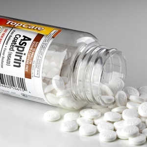 Aspirin may not be as beneficial as previously believed. 