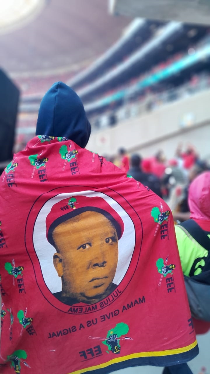 EFF supporters turned out in the thousands to celebrate the party's 10th anniversary. Photos by Kgomotso Medupe and Mfundekelwa Mkhulisi