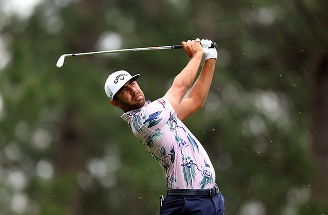 South Africa's Erik van Rooyen during the first round of the Masters at Augusta National Golf Club on 11 April 2024. (Andrew Redington/Getty Images)