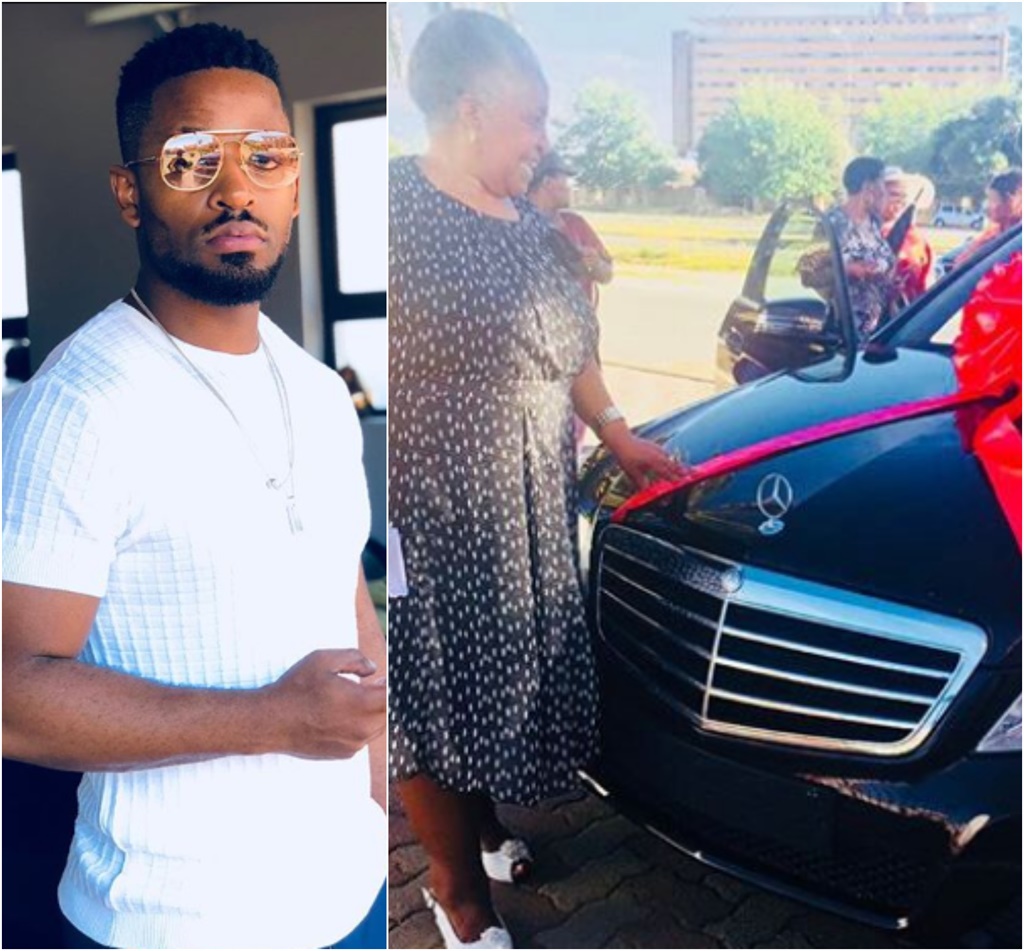 Prince Kaybee got his mum an early Christmas present.