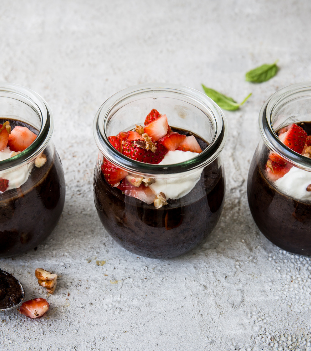 chocolate low carb pudding