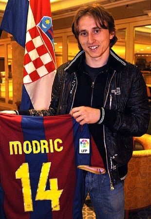 Luka Modric - supported Barcelona
