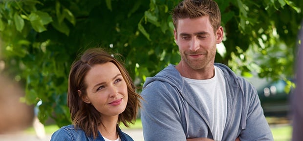 Camilla Luddington and Oliver Jackson-Cohen in a scene from The Healer. (Mad Moth Communications)