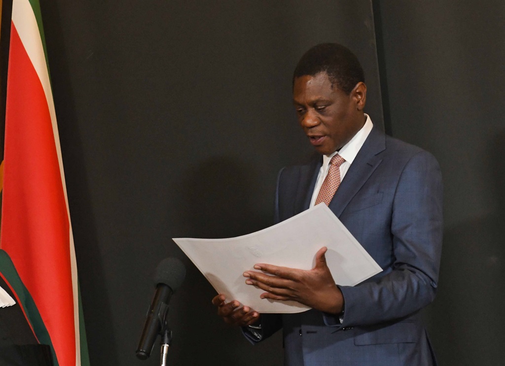 Paul Mashatile was appointed deputy president of the country on Monday by President Cyril Ramaphosa.