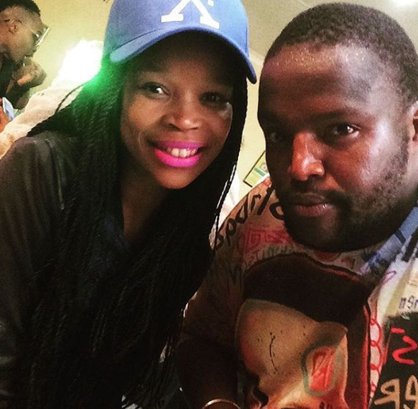 Fifi Cooper and her late friend and mentor, HHP.
Photo: Instagram