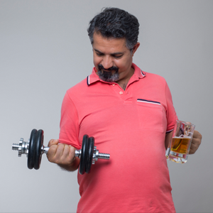 Here's how to lose that 'dad bod'.
