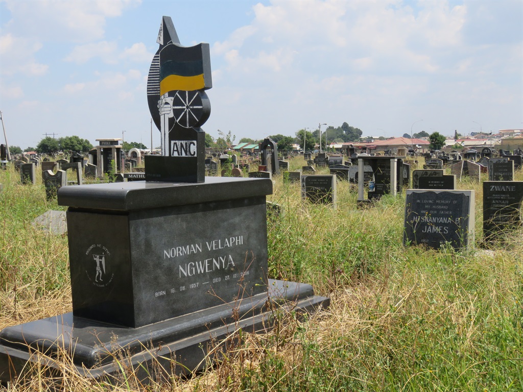 The grave of an ANC struggle hero is among those neglected.