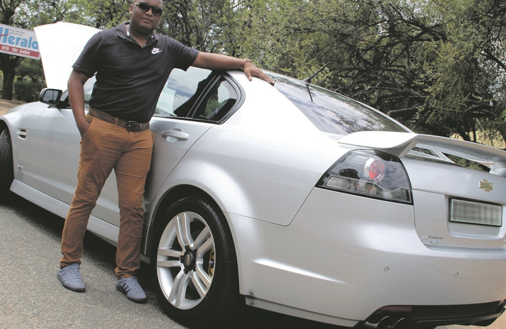 Paul Makgobe washes his car daily and can talk about it for hours. 