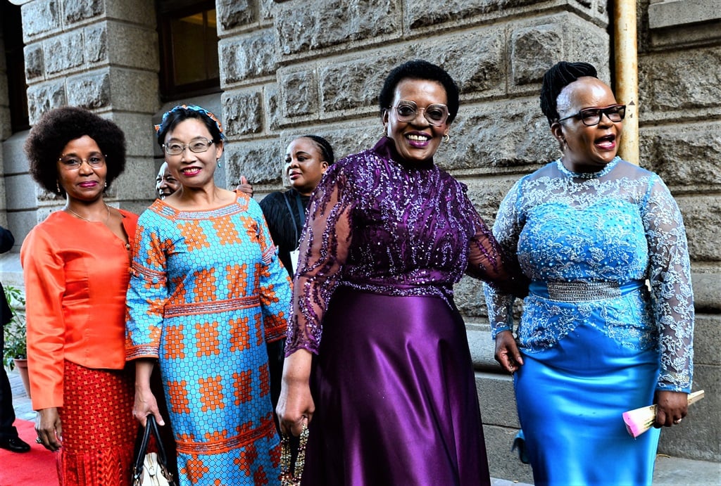Members of SA Government, politicians and special guests walked the red carpet as they arrived at Cape Town City Hall to witness the State of the Nation Address by President Cyril Ramaphosa. Photo by Morapedi Mashashe