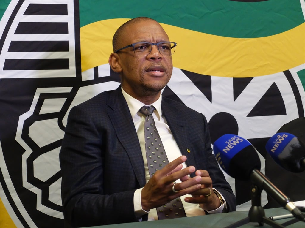 ANC spokesperson Pule Mabe. Picture: Sarel van der Walt