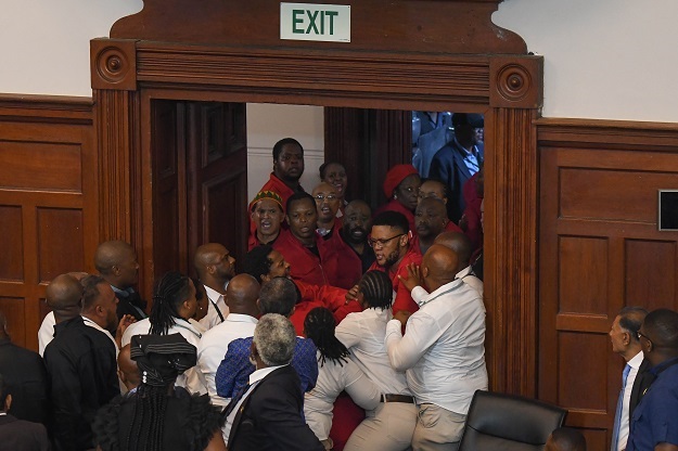 News24.com | Lamola slams SONA chaos: 'I don't think such behaviour belongs in a constitutional democracy'