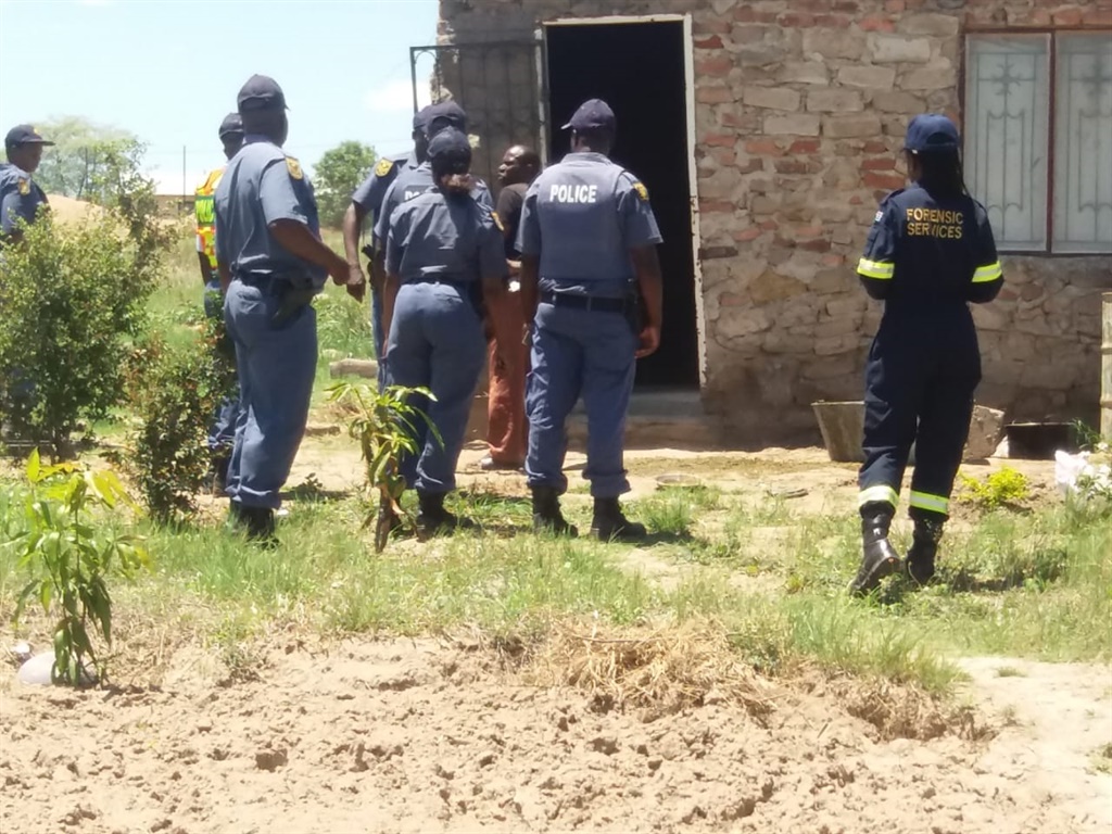 Limpopo cops during a search operation 