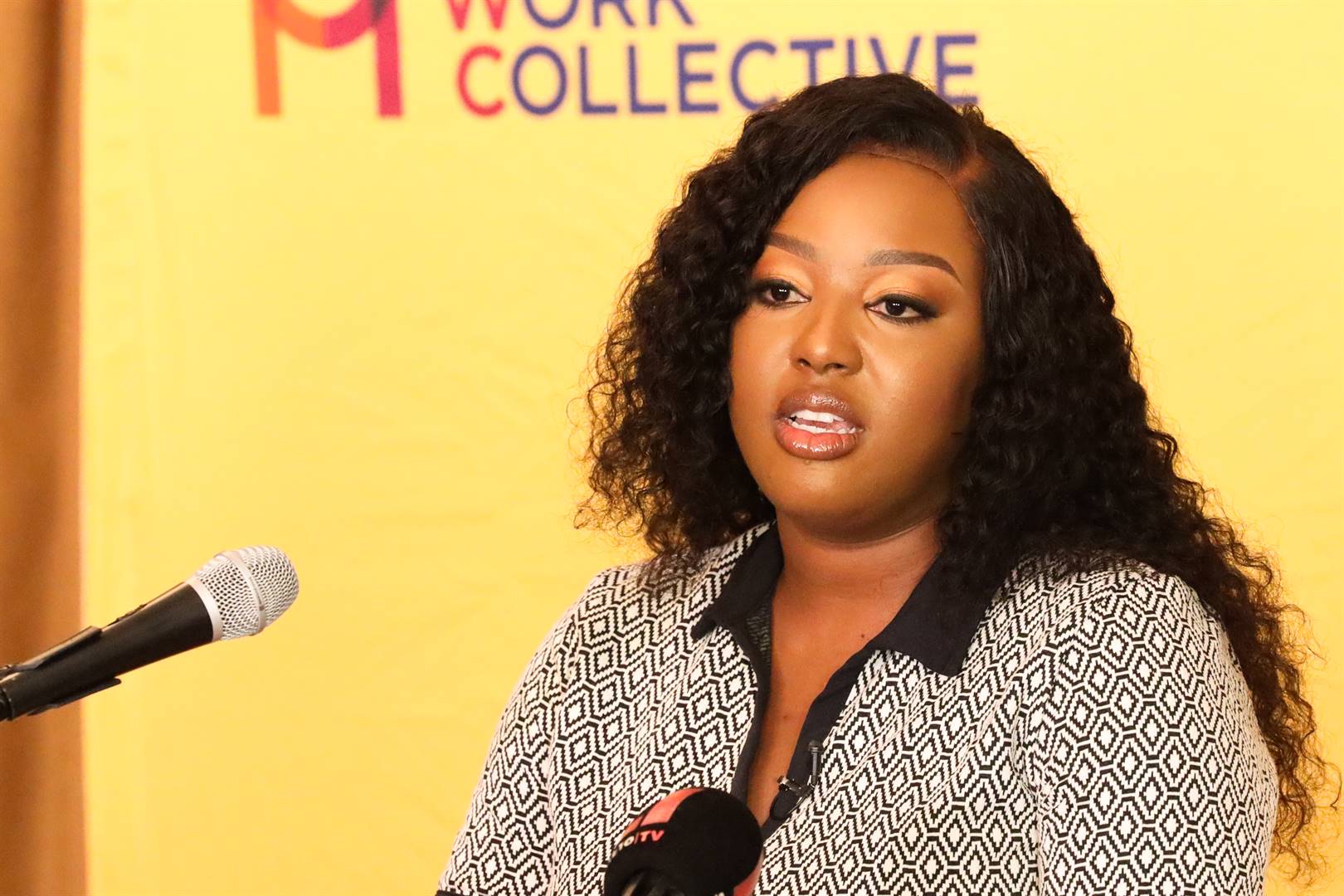 Mbali Ntuli launches her new community development organisation Ground Work Collective at The Rand Club, Johannesburg, this week. The initiative aims to work with community leaders across SA to harness their potential to realise change.