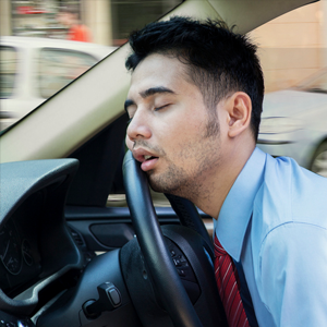 Feeling drowsy? Don't drive. 