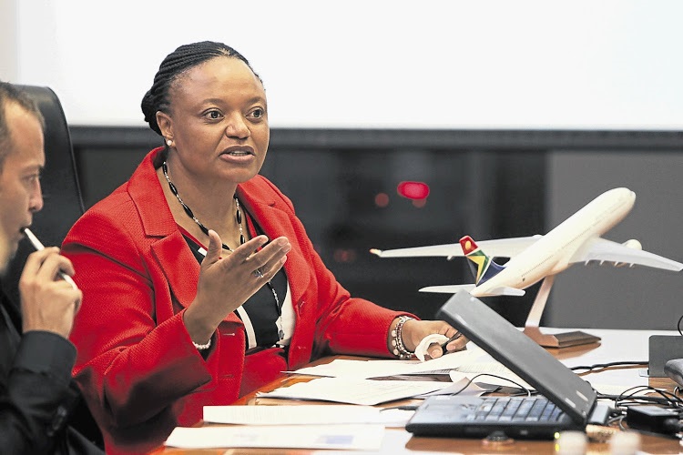 Siza Mzimela, acting CEO of SA Express. Picture: James Oatway   