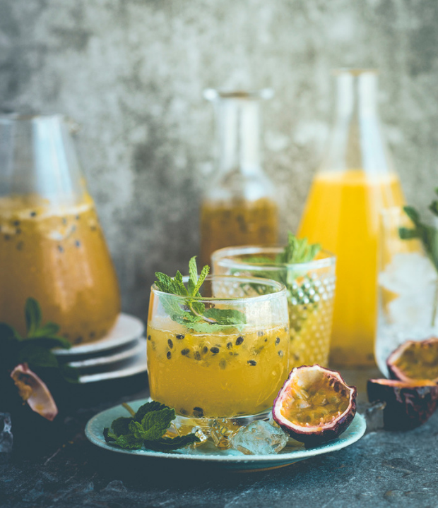 passion fruit champagne