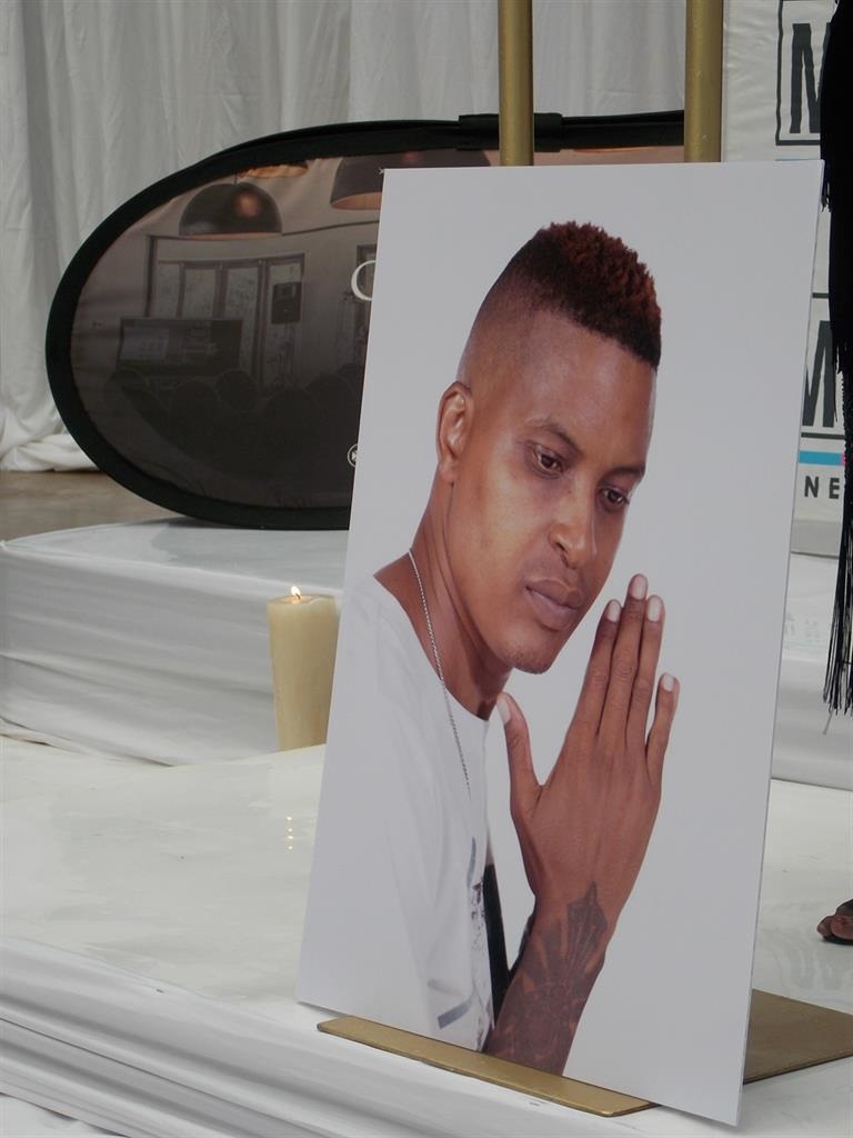 Mourners celebrated DJ Pencil's life at his memorial service in Atteridgeville on Thursday. Photo by Aaron Dube