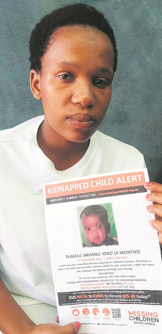 Asanda Yeko said she has been struggling to sleep since her son, Ivakele, was stolen two months ago.                  Photo by Lulekwa Mbadamane