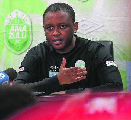 AmaZulu boss Lunga Sokhela says they might need a bit of time to resume football.       Photo by BackpagePix