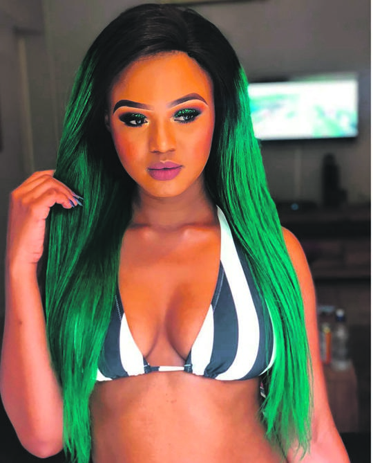 NO-SHOW: Babes Wodumo seems to be making a habit of not turning up to perform.  Photo from   Facebook
