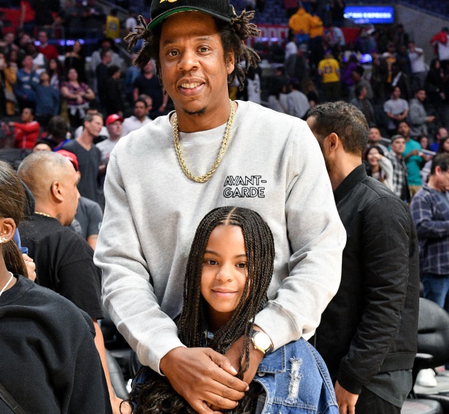 Jay-Z, Blue Ivy turn Super Bowl into cute daddy-daughter outing