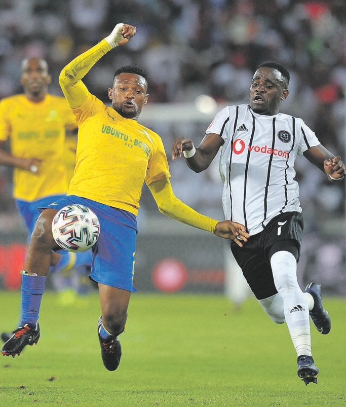 The much-anticipated league match between Mamelodi Sundowns and Orlando Pirates had to be cancelled this week because of the Covid-19 coronavirus pandemic. Picture: Supplied/BackpagePix