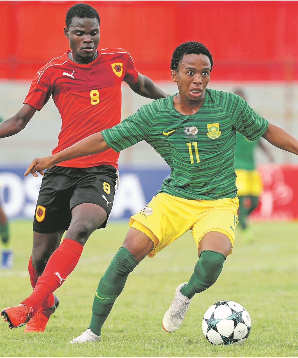 READY Amajita player Nkosingiphile Ngcobo is ready for the challenge at the Under-20 Africa Cup of Nations in Niger. Picture: Chris Ricco / BackpagePix