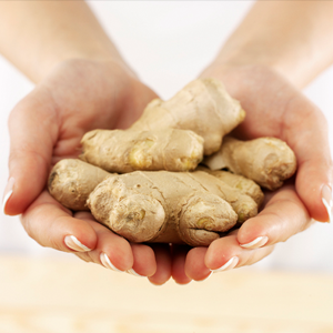 Ginger is versatile – throw it in your smoothie, grate some on a stir-fry, add it to soup or sip ginger tea.