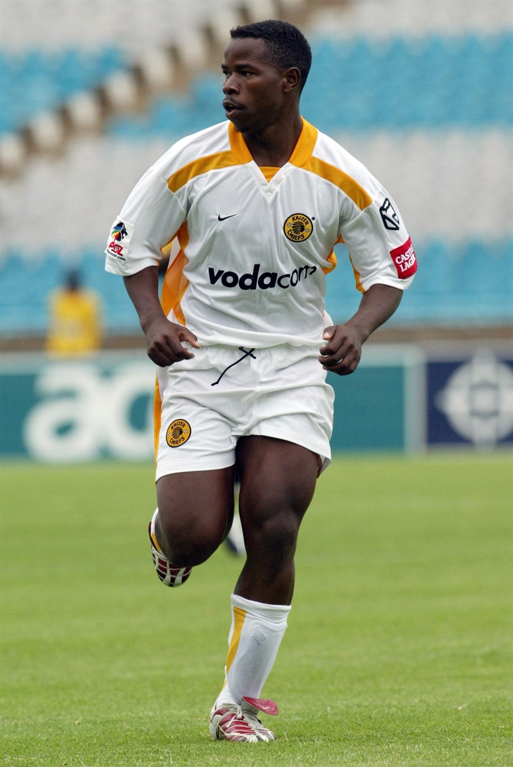 Kaizer Chiefs goal scoring legend Collins Mbesuma.